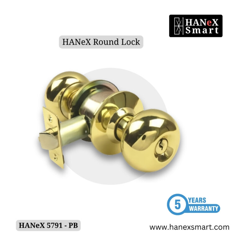 HANeX Round Lock -HANEX 5791-PB