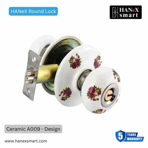 HANeX Round Lock -HANEX Ceramic A009 Design
